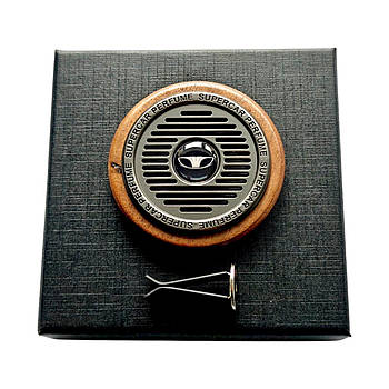 Ароматизатор металевий з деревом у дефлектор авто Daewoo