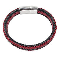 Браслет чоловічий шкіряний на магнитній застібці (330213)