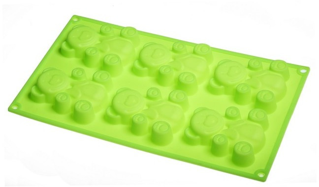 Силіконова форма для кексів "Барні" 310*180 мл, фото 1