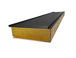 Фальцева СІП панель із мінеральної вати 60мм 10/50/0,45мм