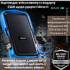 Зовнішній жорсткий накопичувач диск HDD портативний USB 3.1 для ПК і ноутбука протиударний на 1 Тб Apacer, фото 5