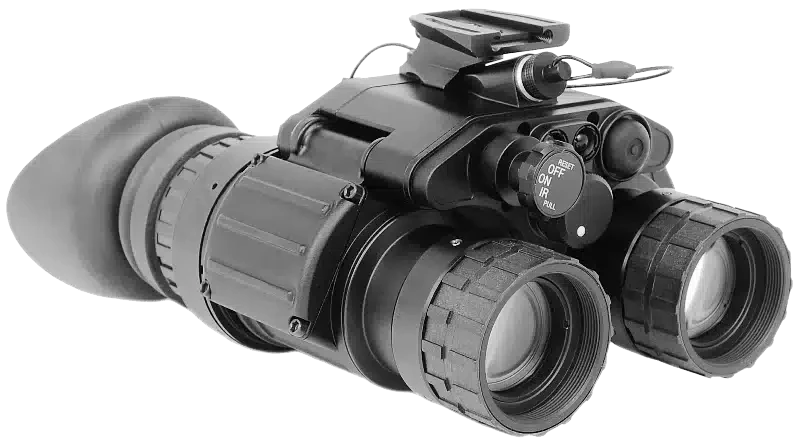 Бінокуляр нічного бачення GSCI PVS-31C-MOD Dual-Tube NV Goggles, ЕОП Gen 3 (1800-2000 FOM) Білий люмінофор, фото 1
