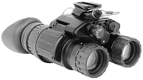 Бінокуляр нічного бачення GSCI PVS-31C-MOD Dual-Tube NV Goggles, ЕОП Gen 3 (1800-2200 FOM) Білий люмінофор