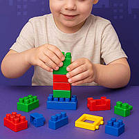 Конструктор "Техно 2" Building Blocks Technok Toys 0502 – 100 елементів, розвивальний набір для дітей від 3 років, фото 4