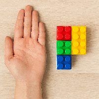 Конструктор "Техно 2" Building Blocks Technok Toys 0502 – 100 елементів, розвивальний набір для дітей від 3 років, фото 5