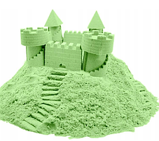 Кінетичний пісок набір із пісочницею та формочками 2 кг, фото 2