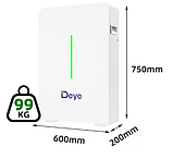 Акумулятор Deye RW-F10.6 (LiFePO4 51,2V 208Ah 10,64kWh), фото 7