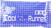 Акумулятор холоду Meiho Cool runner White