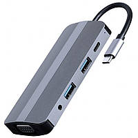 Док станція Cablexpert A-CM-COMBO8-02