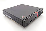 Міні ПК Lenovo ThinkCentre M715Q RYZEN 5 PRO 2400GE 8/128+1TB DP DP-HDMI WiFi+BT, фото 3