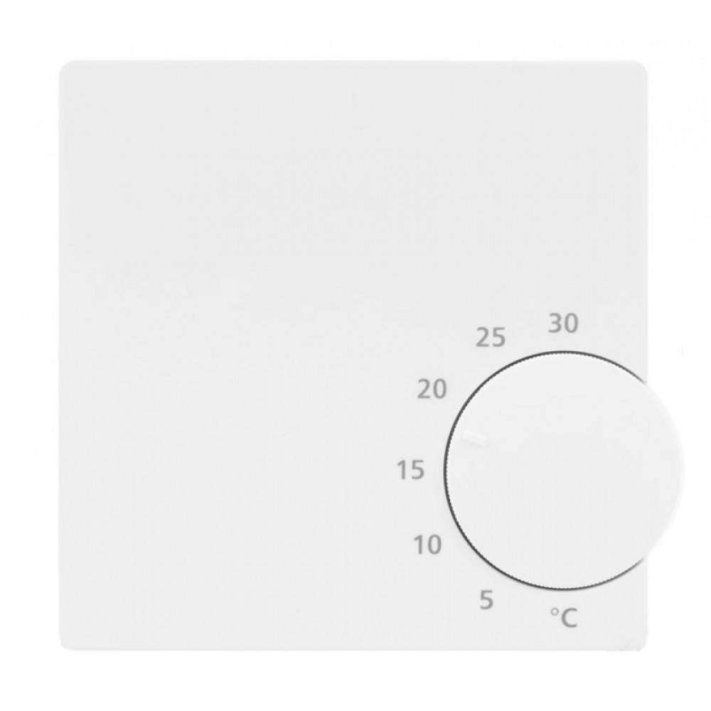 Зональний терморегулятор із круговою шкалою, дротовий Salus RT10T 230В, фото 1