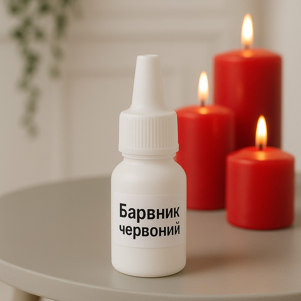 Рідкий барвник для свічок Проміс-Плюс Червоний, 5 мл