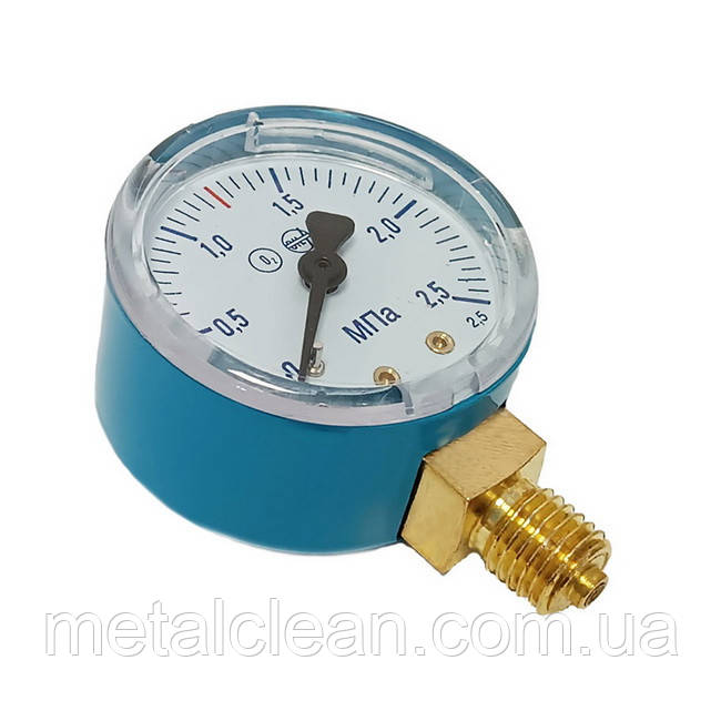 Манометр МП-50 Ø50 мм 2,5 МПа О2 (кисень)
