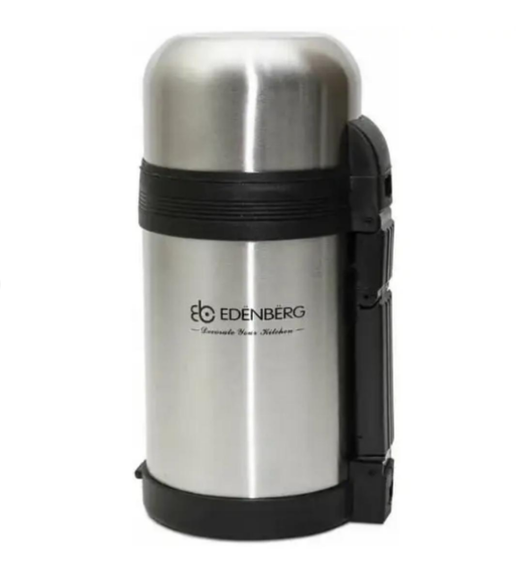 Термос металевий для їжі Edenberg Eb-3506 нерж 0.8л, фото 1