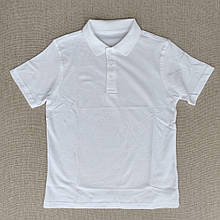 УЦІНКА!!!   Поло для хлопчика George Regular Fit біле, 8-9р (128-135см)