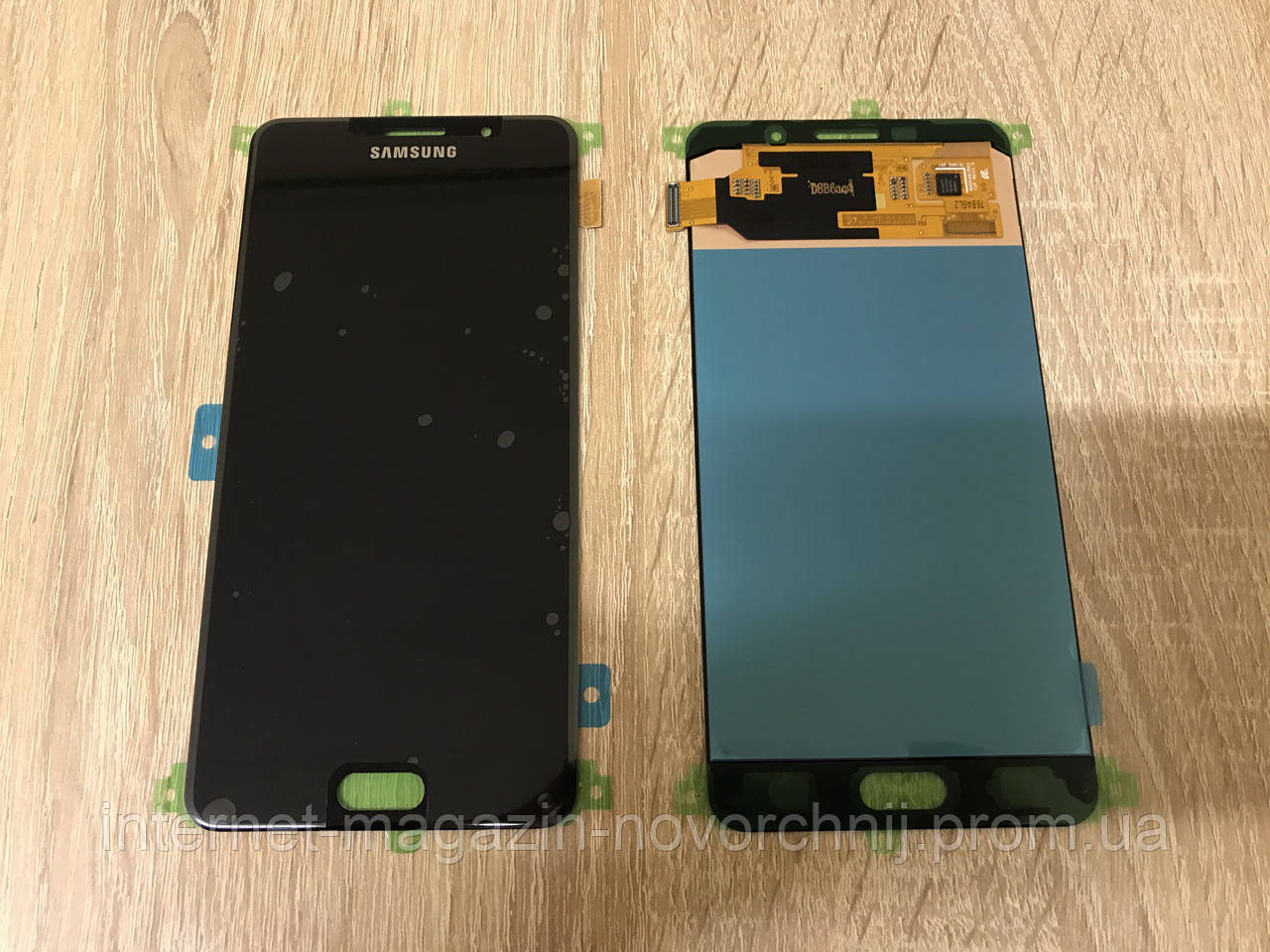 Дисплей Samsung A710 Galaxy A7(2016) Чорний(Black),GH97-18229B, Super AMOLED!
