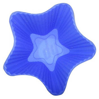 Силіконова форма для кексів "Зірочка" маленька