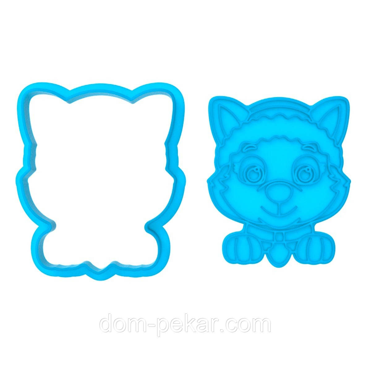 Щенячий патруль Еверест вирубка з відбитком для пряників 7,5*6,3 см (3D)