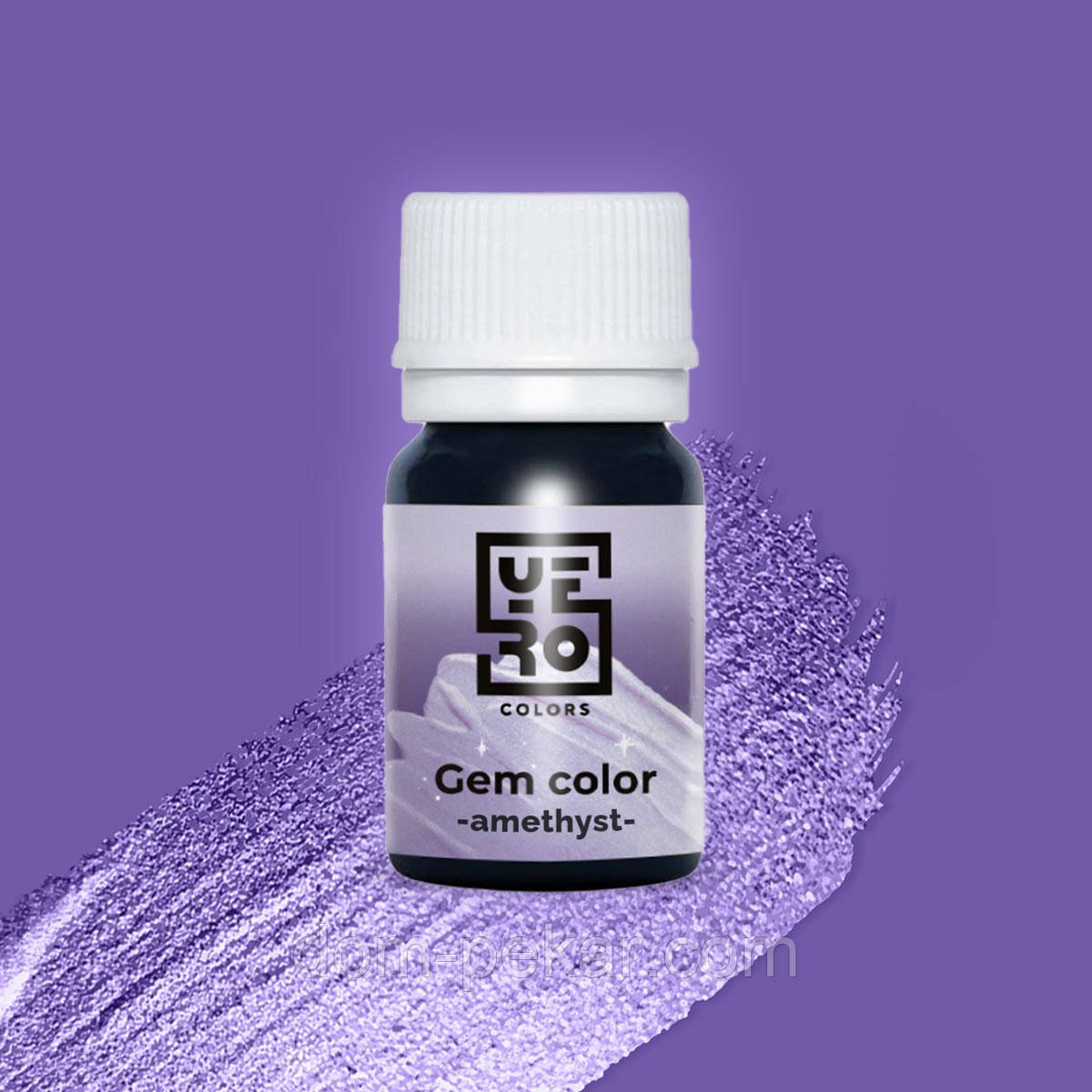 Блискучий барвник Yero Gem gel Аметист 15 г