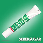 Барвник гелевий Sekersugar Зелений 20 мл туба