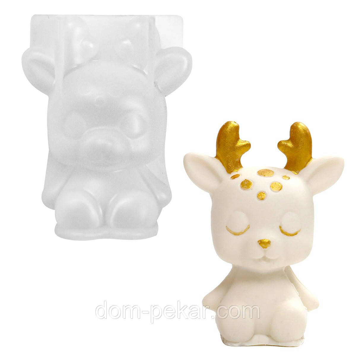 Молд 3Д силіконовий Олень SK2211