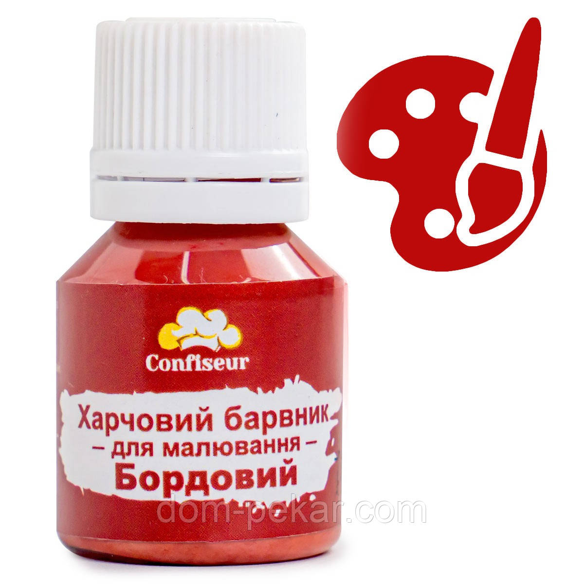 Фарба харчова для малювання Confiseur Бордо 20 г