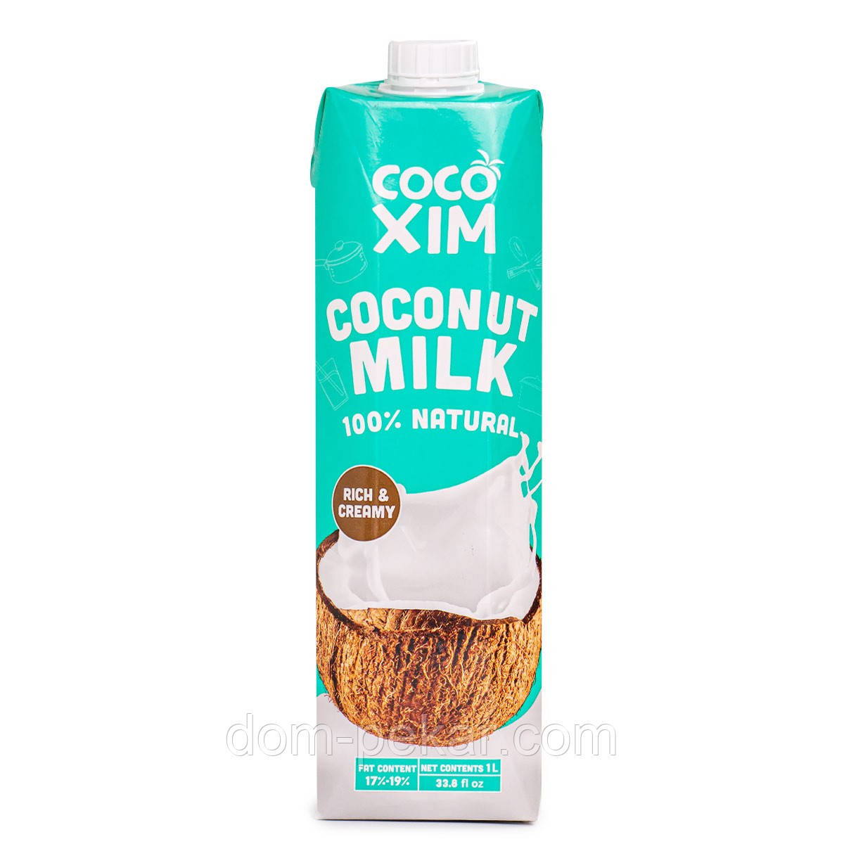 Кокосове молоко CocoXIM 17-19% 1 л
