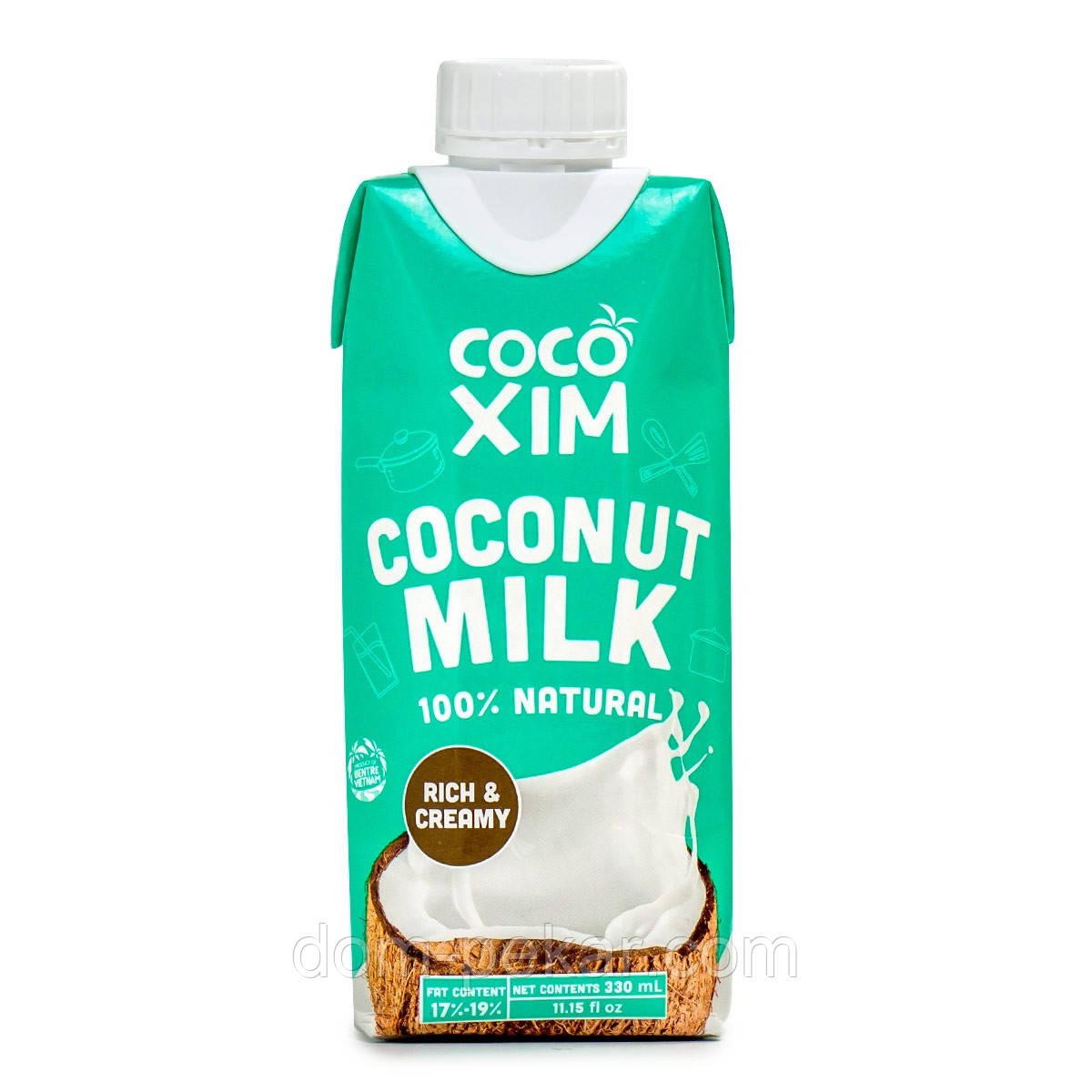 Кокосове молоко CocoXIM 17-19% 330 мл
