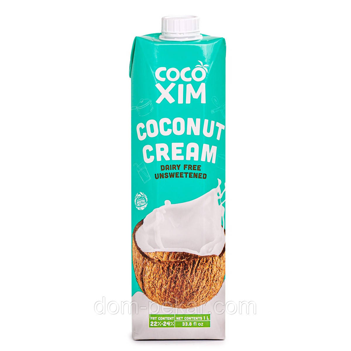 Кокосові вершки CocoXIM 22-24% 1 л