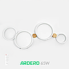 Люстра AL6194-1ARD SCANDY 65Вт біла з деревом Ardero 3000-6500К 4550Lm керована світлодіодна з пультом ДУ 750х210мм, фото 4