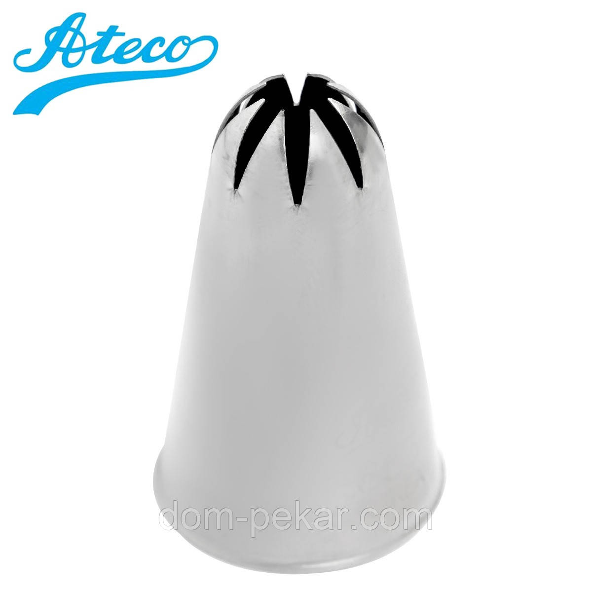 Насадка Ateco 853 Закрита зірка 8 пелюсток