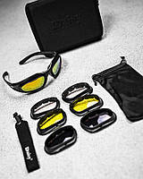 Поляризовані тактичні окуляри Daisy C5 Desert Storm black ВТ6028