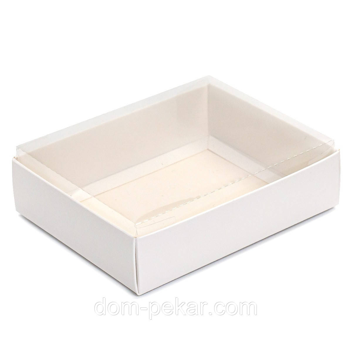 Упаковка для Дубайського шоколаду 120*95*35 мм біла