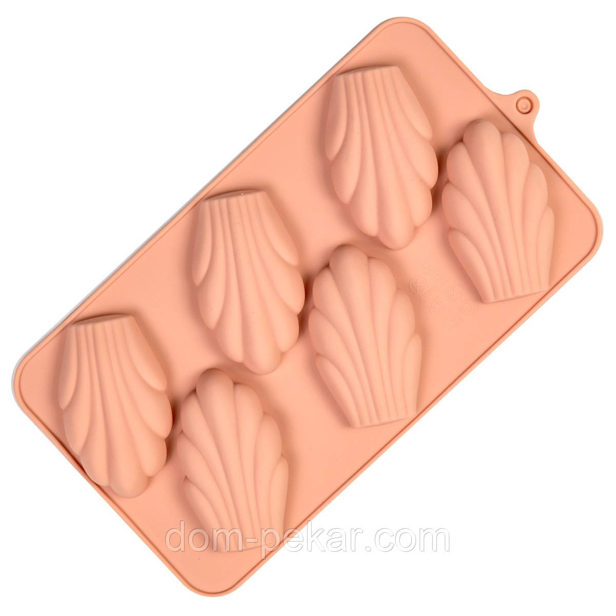 Планшет силікон печиво Мадлен new 6 шт