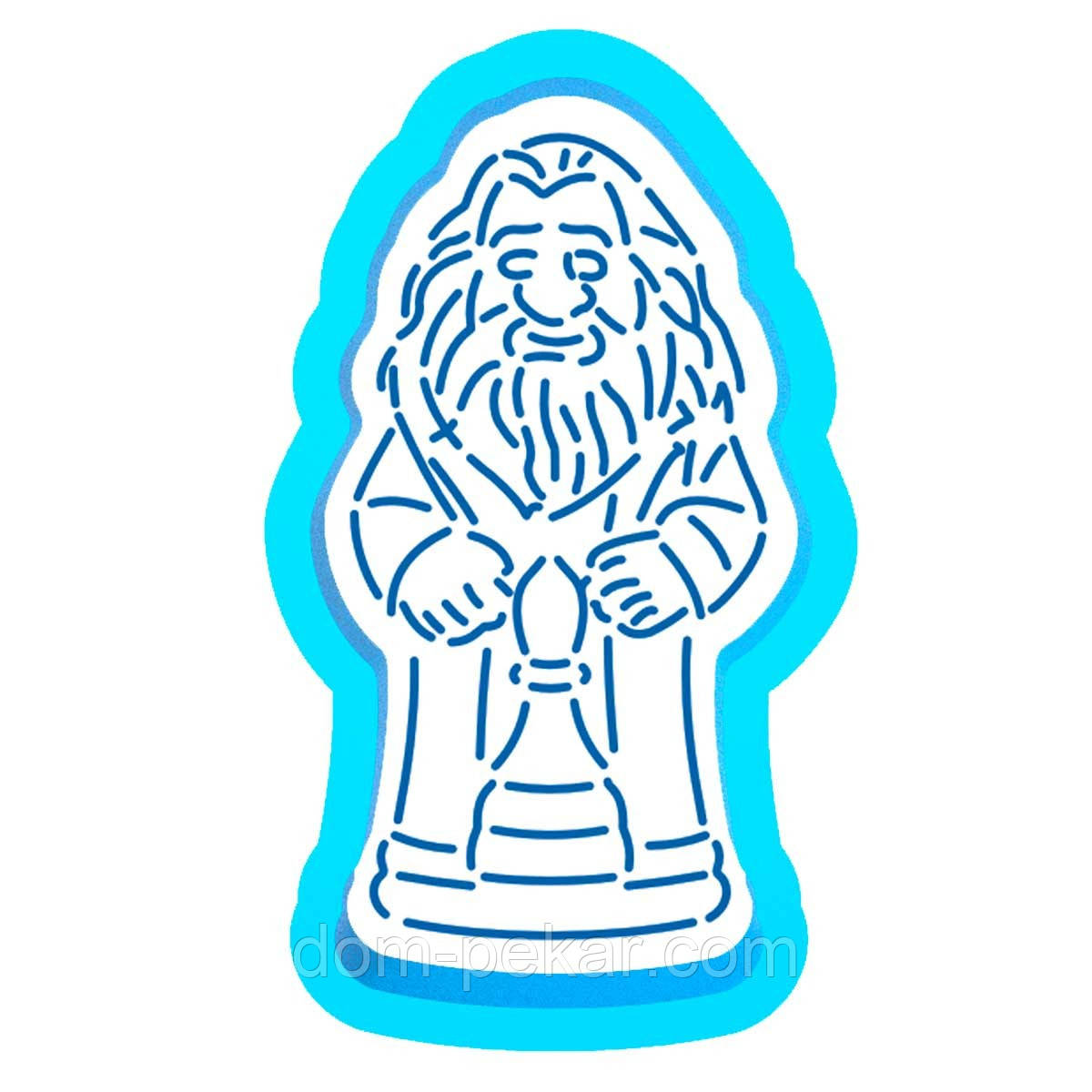 Хагрид new вирубка з трафаретом 10*5.3 см (TR-2)