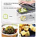 Багатофункціональна ручна овочерізка подрібнювач Veggie slicer 22 в 1 Jm, фото 10