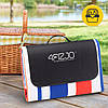 Килимок для пікніка та кемпінгу 4FIZJO 200 x 200 см складаний 4FJ0393, фото 9
