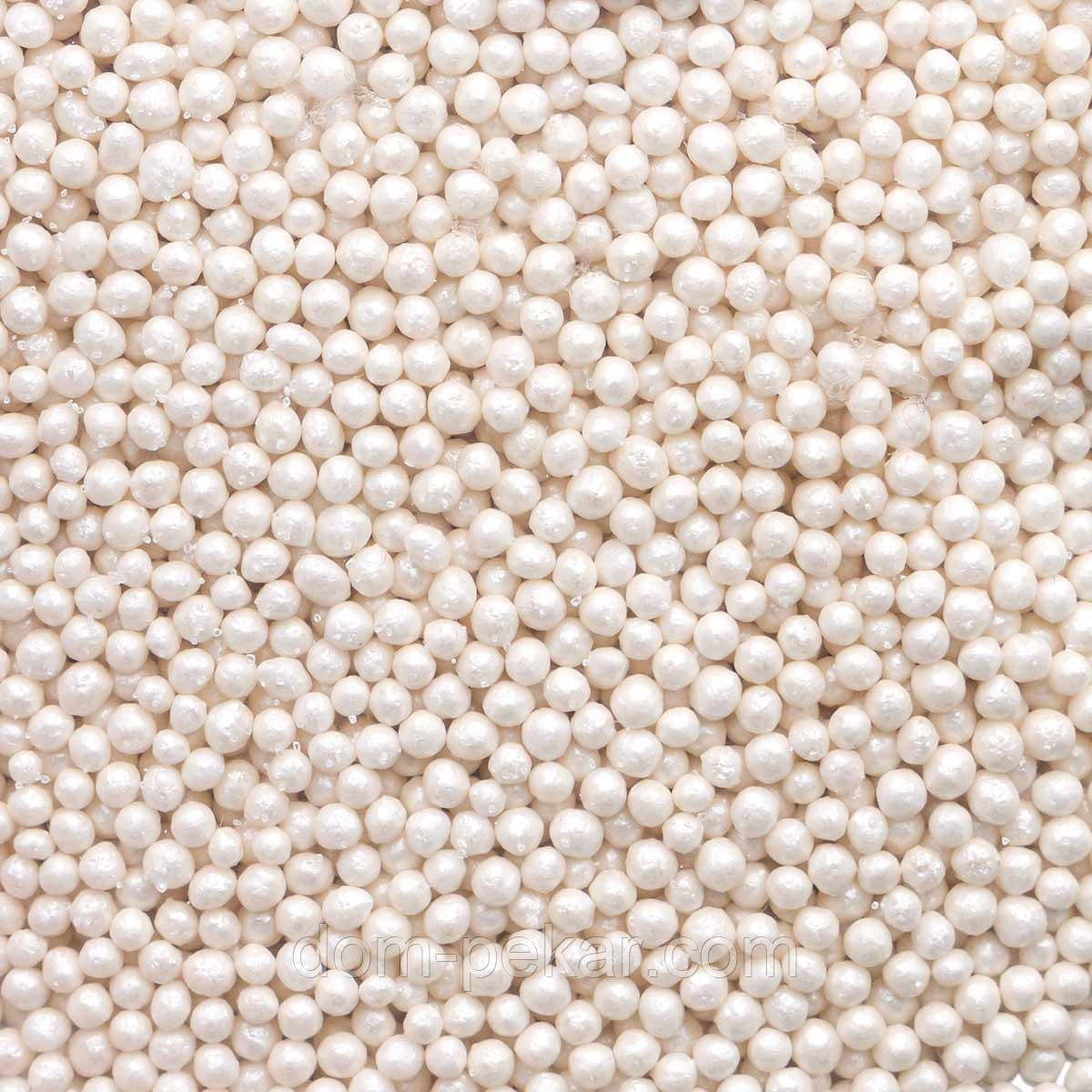 Посипка драже перламутр Біла СЛАДО 100 г