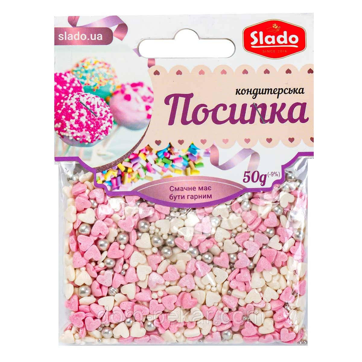 Посипка кондитерська Коктейль Дотик кохання, 50 г