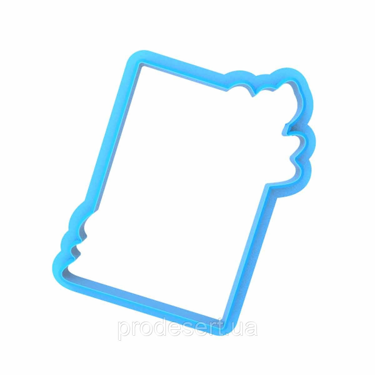 Відкрите вирубування для пряників 8*6,1 см (3D)