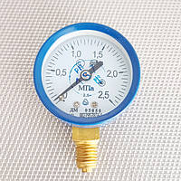 Манометр ДМ 05050 Ø50 мм 2,5 МПа О2 (кисень)