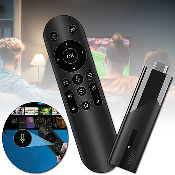Смарт ТВ-приставка на Android з голосовим керуванням Smart TV M98 Y10 2GB+16GB