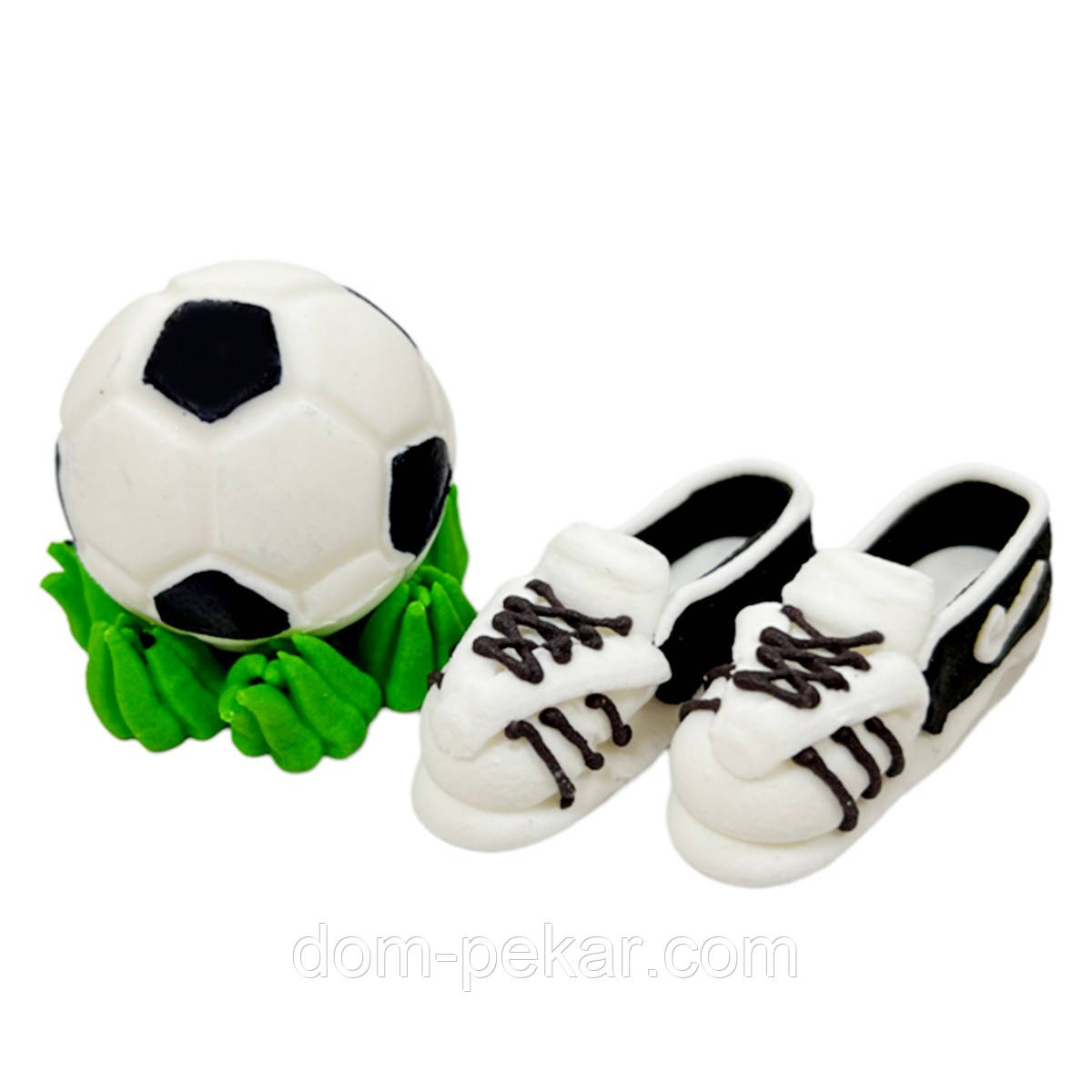 СЛАДО кондитерський декор М'яч і бутси чорні