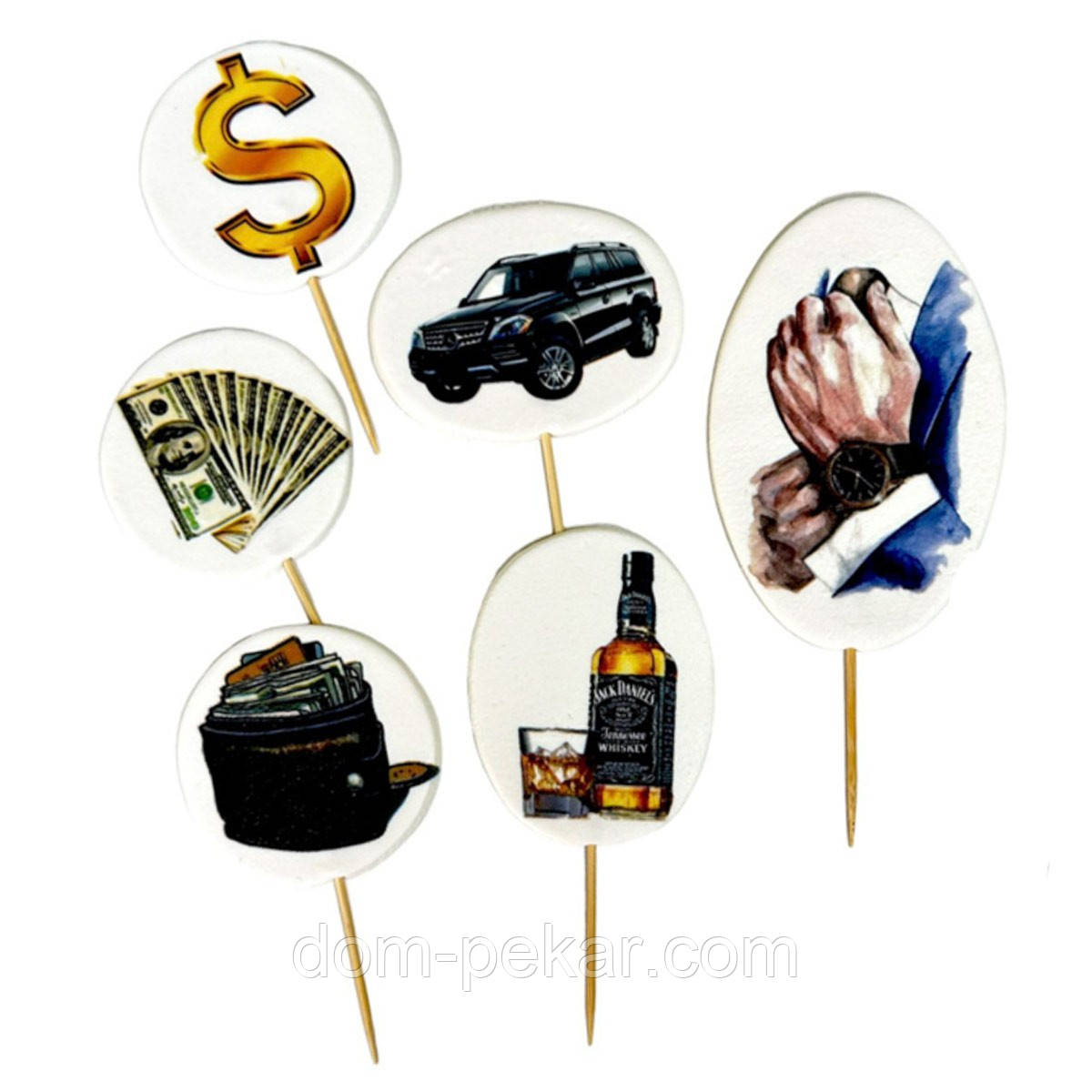 СЛАДО топери для торта Бізнесмен ТОП