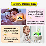 Дитячий настільний електронний годинник Mids з тренером сну та нічником., фото 3