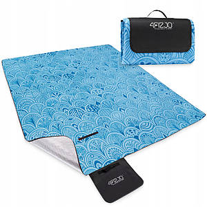 Килимок для пікніка та кемпінгу 4FIZJO 200 x 200 см складаний 4FJ0623 Poland