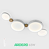 Люстра AL6194-1ARD SCANDY 65Вт біла з деревом Ardero 3000-6500К 4550Lm керована світлодіодна з пультом ДУ 750х210мм, фото 8