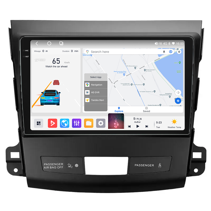 Штатна магнітола Mekede MS 2k Citroen C-Crosser (2005-2011) CarPlay QleD