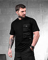 Футболка Pacher чорна ДЛ7192