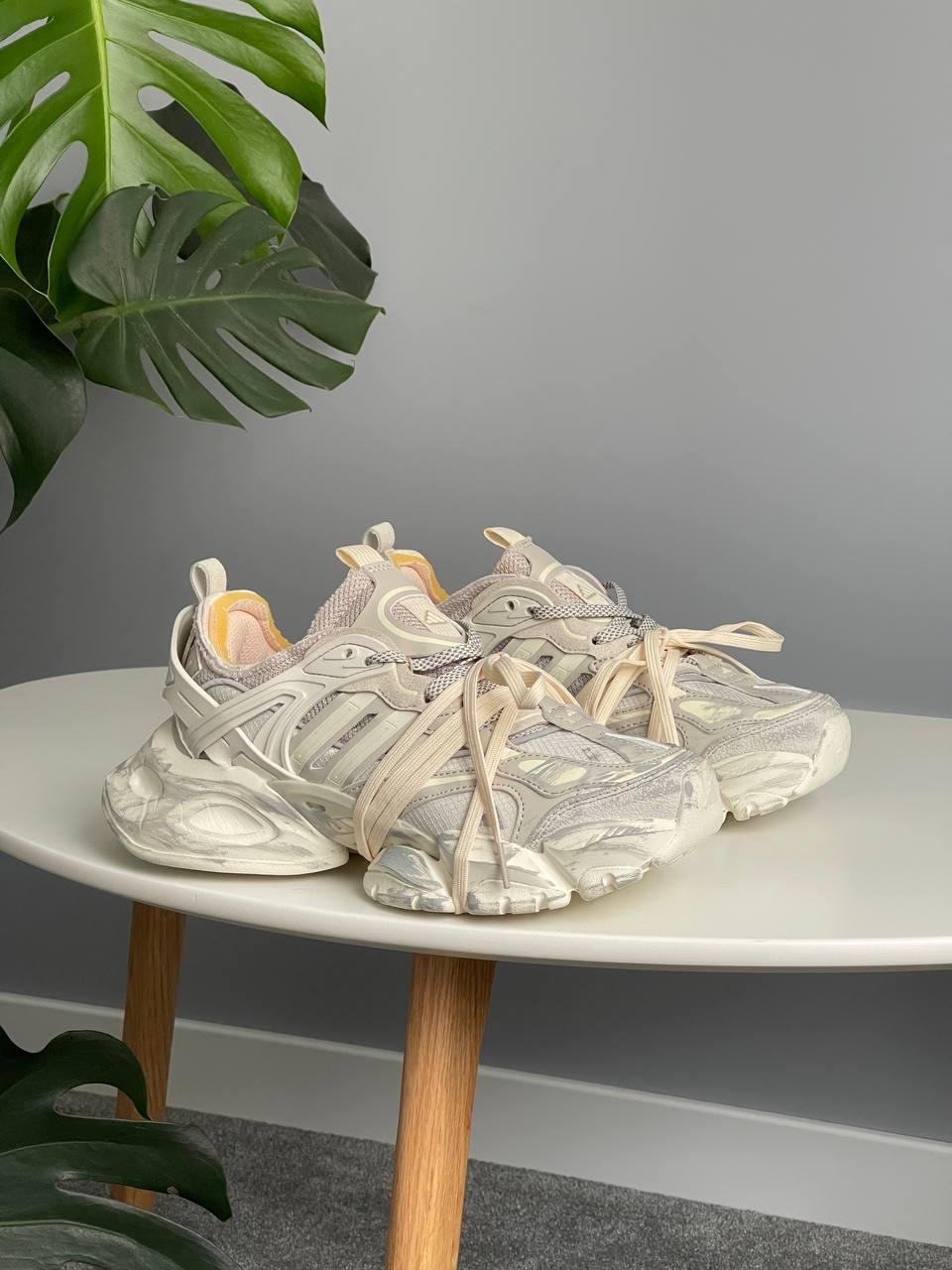 Кросівки чоловічі сірі Adidas Vento XLG Deluxe Beige Grey (20692), фото 1